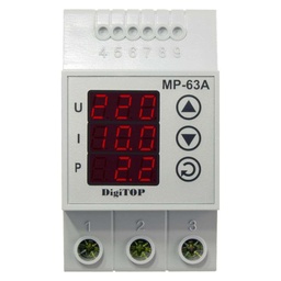 [MP-63] DIGITOP RELEU DE PROT TENSIUNE/AMPERAJ./AFISARE KW MP-63