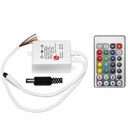 [05-050] LED CONTROLLER RGB 12/24V 6A IR