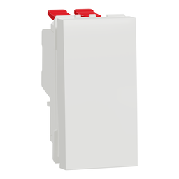 [NU310518] NEW UNICA 1M INTRERUPATOR CRUCE 10A  ALB NU310518