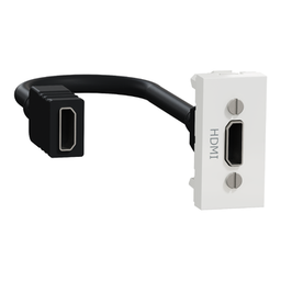 [NU343018] NEW UNICA 1M PRIZA HDMI PRECABLATA NU343018