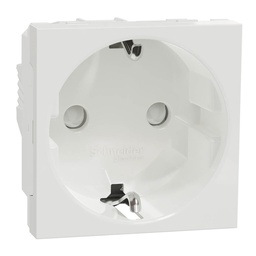 [NU303718] NEW UNICA 2M PRIZA 2P+E 16A, OBT. ALB NU303718
