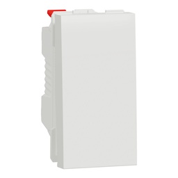 [NU310620] NEW UNICA INTRERUPATOR REVENIRE 10A 1M ALB ANTIBACTERIAN NU310620