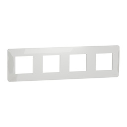 [NU200818] NEW UNICA PLACA UNICA STUDIO 4AP / CVADRUPLA ALB NU200818