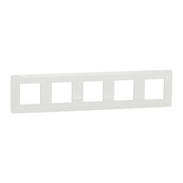 [NU201018] NEW UNICA PLACA UNICA STUDIO 5 APARATE ALB NU201018