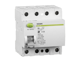 [108180] NOARK INTR DIF. 4P 40A 6kA 100mA Tip AC  Ex9L-H 108180