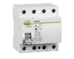 [108340] NOARK INTR DIF. 4P 40A 6kA 300mA Tip AC Ex9L-N 108340