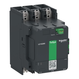 [LC1G265KUEN] SCH CONTACTOR 265A GIGA 3P 3NO Ub=100..250V ca/cc LC1G265KUEN