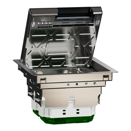 [INS52121] SCH DOZA PARDOSEALA SUPORT METAL IP20 8 MOD INS52121