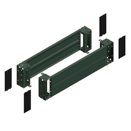[NSYSPF12200] SCH TABLOU METALIC - KIT SOCLU FRONTAL 1200x200 NSYSPF12200
