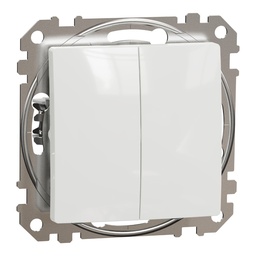 [SDD111118] SEDNA DESIGN INTRERUPATOR DUBLU SONERIE 10A ALB SDD111118