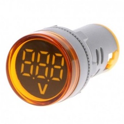 [32-5003] DAB VOLTMETRU DIGITAL FI22 20-500VAC IP65 GALBEN 022-620205003