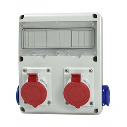 [633.RO0009] SCAME ORGANIZARE SANTIER 2 x SCHUKO 5Px16A+ 5Px32A 633.RO0009