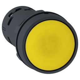 [XB7NA81] SCH BUTON GALBEN PLASTIC 1NO 3A XB7NA81 (XB7EA51P)