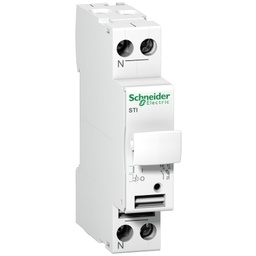 [A9N15646] SCH SEPARATOR CU FUZIBILI 1P+N 25A 10x38  A9N15646