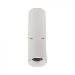 [8946 VT-804-W] CIL SPOT APLICAT 1xGU10 ROTUNDA DxH:59.5x197mm ALBA VT