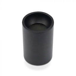 [8945 VT-802] CIL SPOT APLICAT 1xGU10 ROTUNDA DxH:70x107mm NEAGRA VT