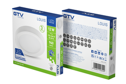 [LD-LSNO12W-NB] GTV SPOT ROTUND PT 12W 1920 LM 4000K IP54 LD-LSNO12W-NB