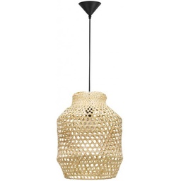 [9858659] CIL INTERIOR MIA NATURAL RATAN 1xE27 IP20 D:35 H:44-215 CM