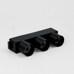 [MG09-6W3B] FT MAGNETIC S TRIPLE SPOT LIGHT 6W 3000K B