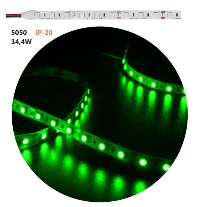 LED BANDA 12V 14.4W RGB IP20 05-34129/RGB