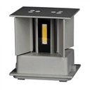 CIL ARH APLICA 3000K 12W 1100 lm PATRATA GRI 2-WAY IP65 VT