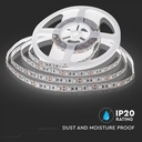 LED BANDA 12V IP20 6000K 9.6W 1000 lm/m (5ml/rola)
