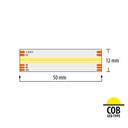 URMET BANDA LED PROFESIONALA RGB+4000K 5M , 24V 15.8W/ML COB LC560RGBW