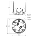 DOZA APARAT RIGIPS 2M KPR68/71LNA KOPOS