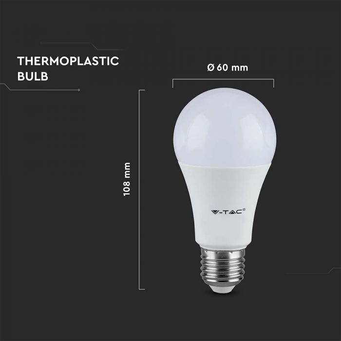 BEC LED E27 6500K 8.5W 806 lm A60 VT