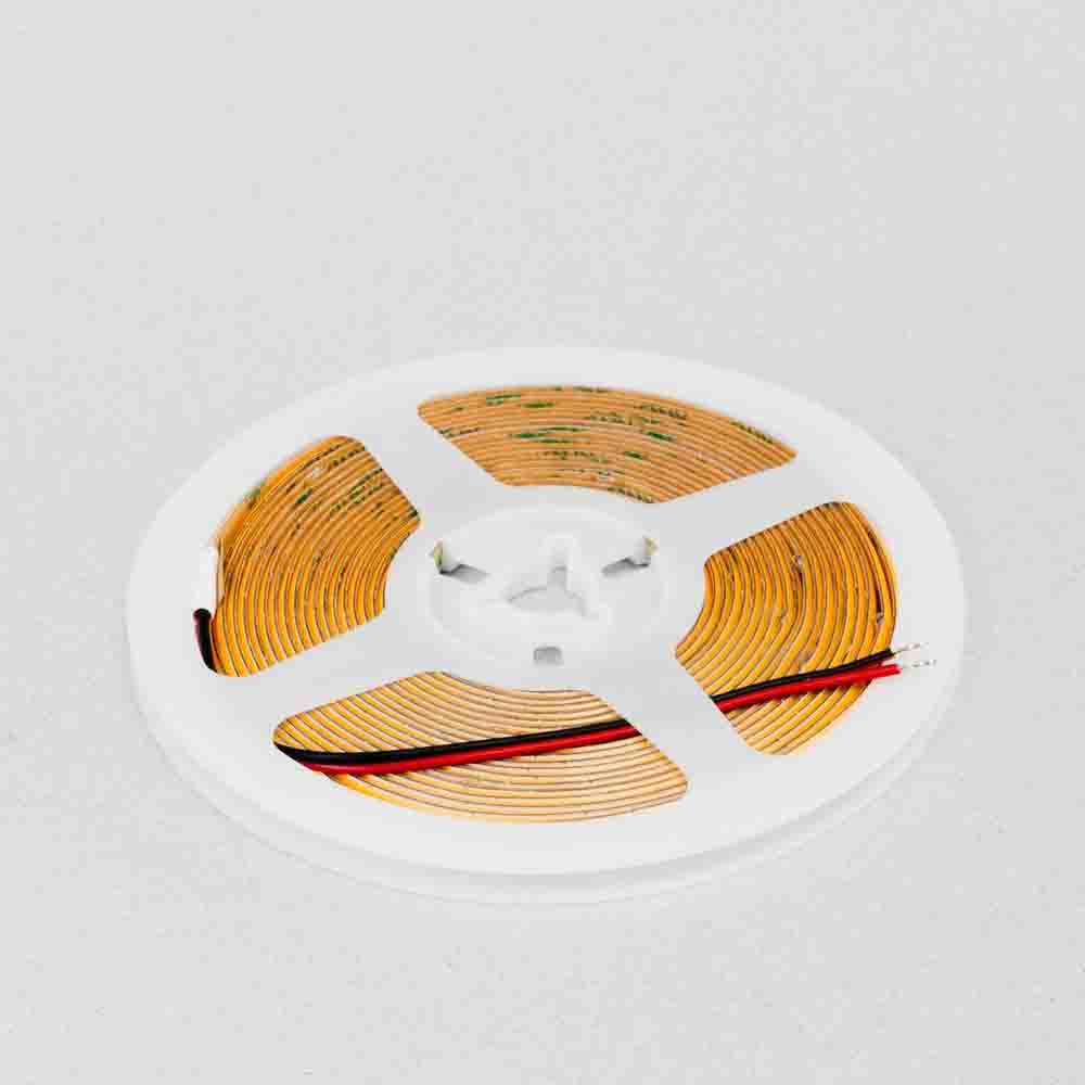 FT LED STRIP 24VDC COB 9W/M 3000K 420LED/M IP20 4MM 5M 5ANI
