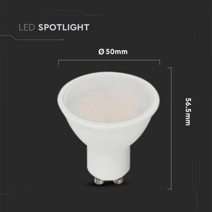 BEC LED GU10 3000K 10W 1000 lm VT