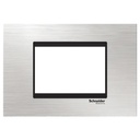 STYL PLACA INOX 3M ARGINTIU/NEGRU LMR7663035