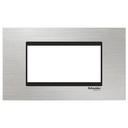 STYL PLACA INOX 4M ARGINTIU/NEGRU LMR7664031