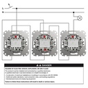 SEDNA DESIGN ALUMINIU INTR CRUCE 10AX SDD113107