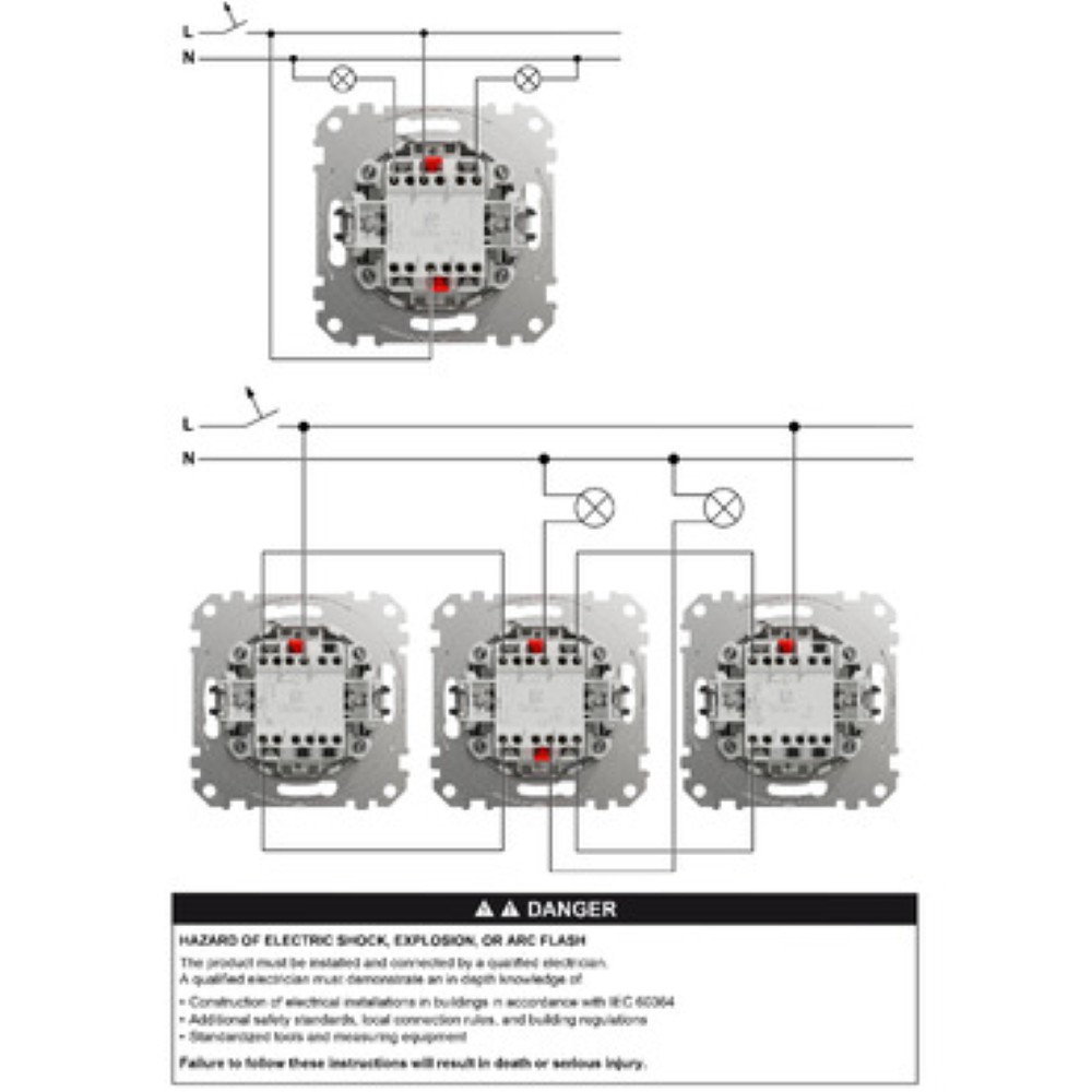 SEDNA DESIGN ANTRACIT COMUTATOR 10A SDD114108