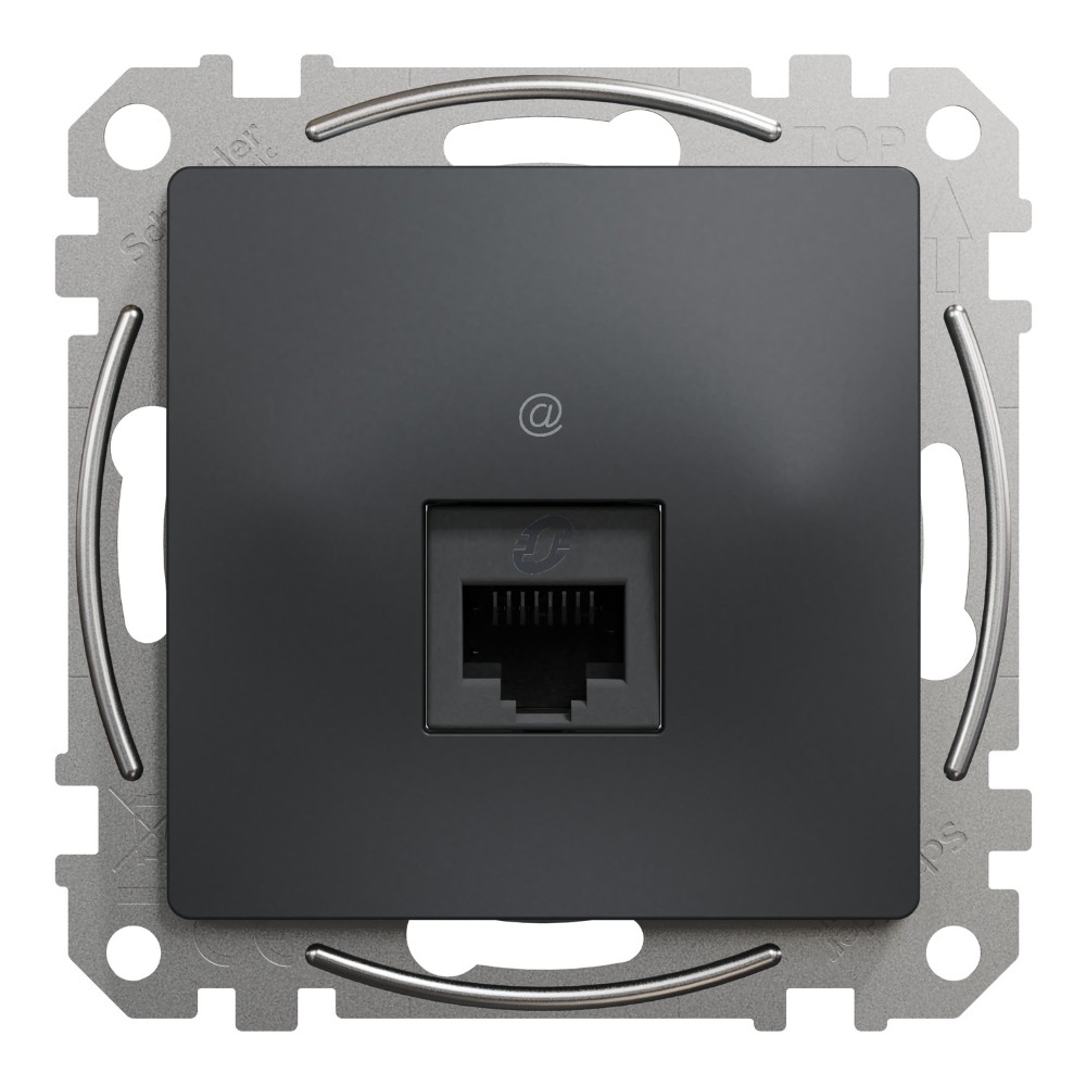 SEDNA DESIGN ANTRACIT PRIZA INTERNET CAT5 SDD114451