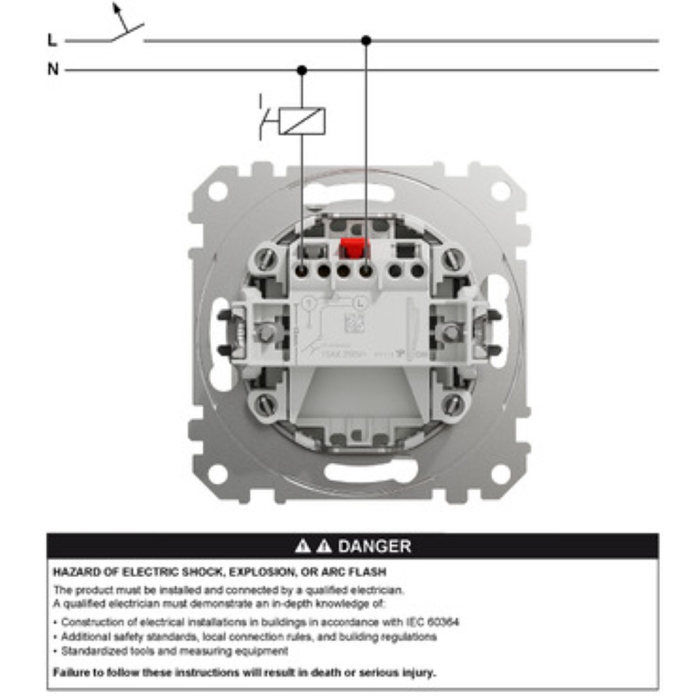 SEDNA DESIGN BEJ INTRERUPATOR SONERIE 10A SDD112111