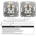 SEDNA DESIGN BEJ PRIZA 2P+E CU OBTURATOARE SDD112021