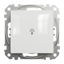 SEDNA DESIGN INTRERUPATOR SONERIE CU SIMBOL LUMINA 10A ALB SDD111132