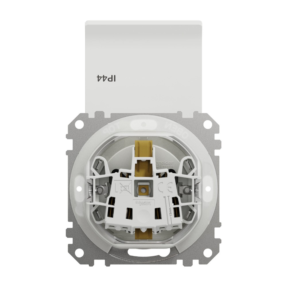 SEDNA DESIGN PRIZA 2P+E IP44 OBT+CAPAC ALB SDD211023