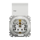 SEDNA DESIGN PRIZA 2P+E IP44 OBT+CAPAC ALB SDD211023