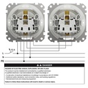 SEDNA DESIGN PRIZA 2P+E IP44 OBT+CAPAC ALB SDD211023
