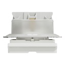 SEDNA DESIGN PRIZA 2P+E IP44 OBT+CAPAC ALB SDD211023