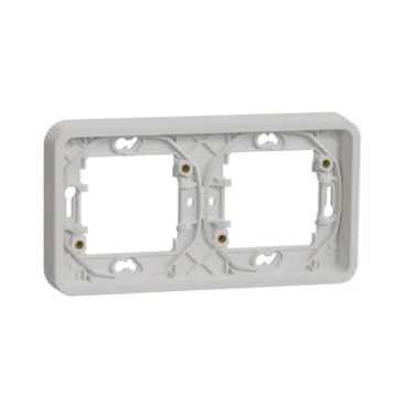 SCH MUREVA SUPORT FIX 2P ORIZONTAL MULTI ALB MUR39101