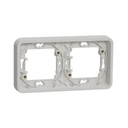 SCH MUREVA SUPORT FIX 2P ORIZONTAL MULTI ALB MUR39101