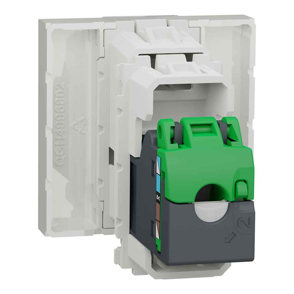 NEW UNICA 2M PRIZA RJ45, CAT6 UTP ALB NU341518