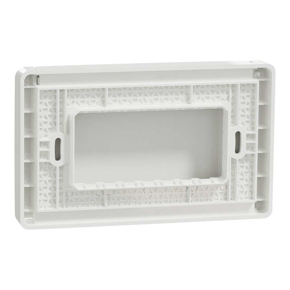 NEW UNICA PLACA UNICA STUDIO 4M IP55 ALB NU055418