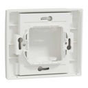 NEW UNICA PLACA+SUPORT 2 MODULE IP44 ALB NU044218