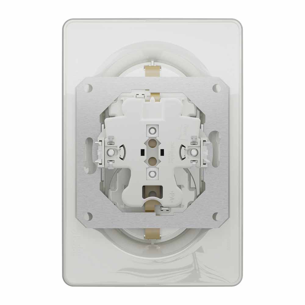 NEW UNICA PRIZA DUBLA 2P+E 16A, ALB NU206718