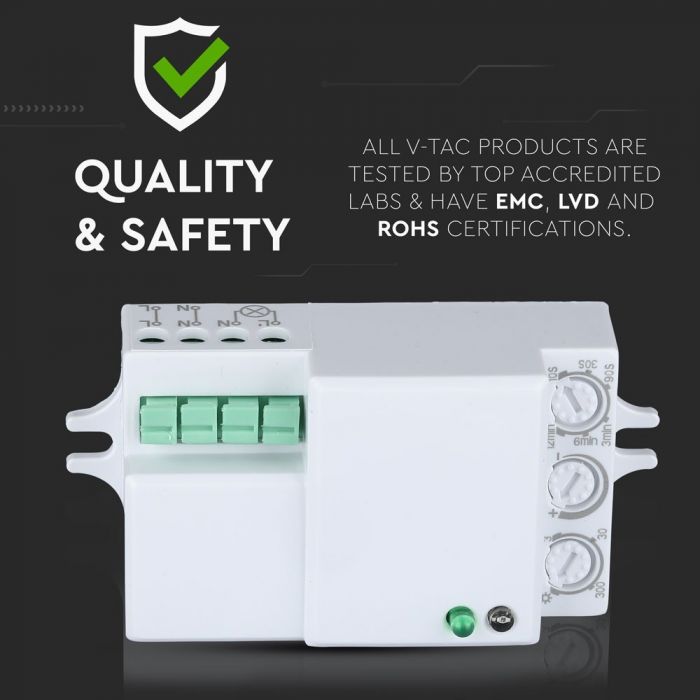 SENZOR PREZENTA 360gr IP20 300W 1-8m MICROUNDE
